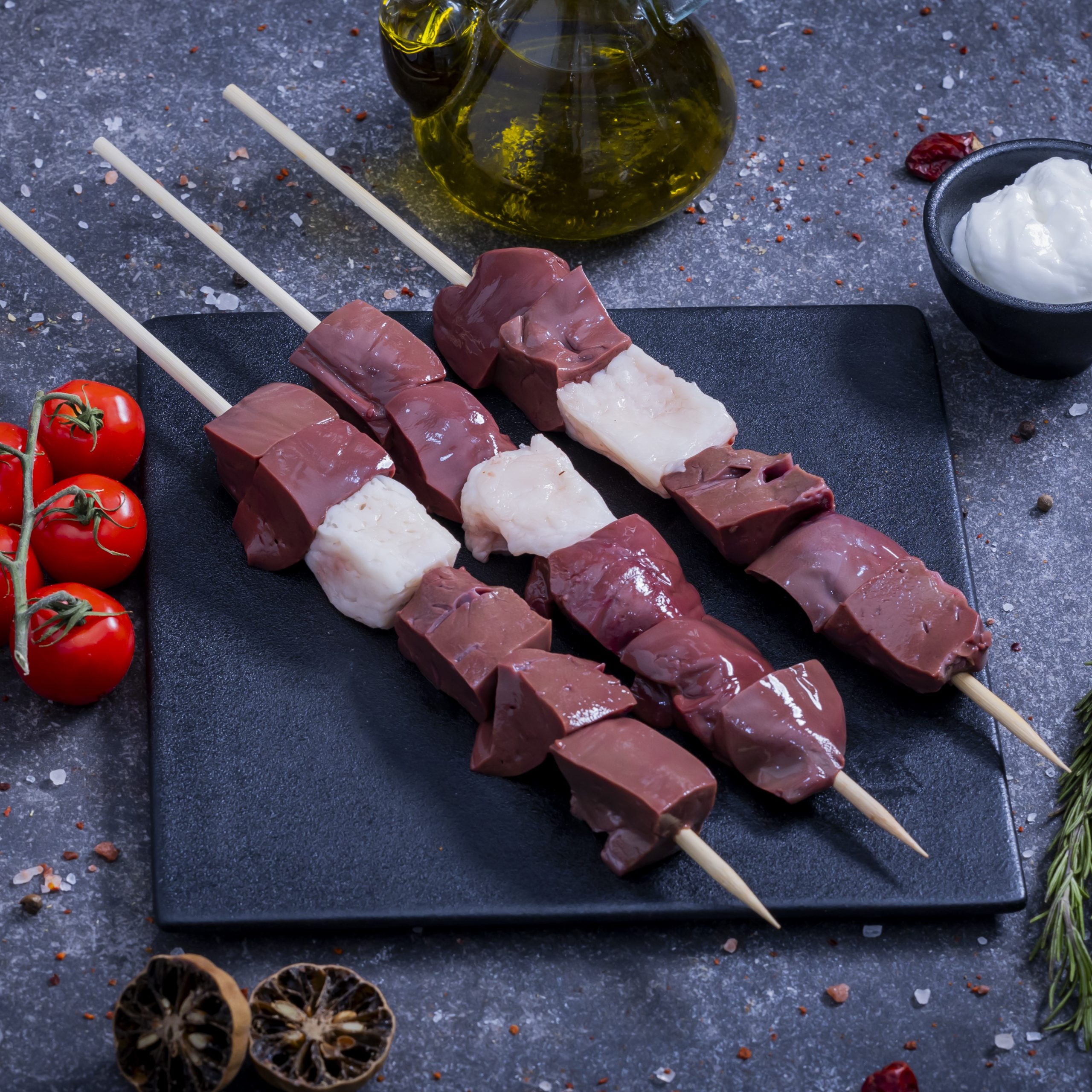 Lamb Liver Skewers