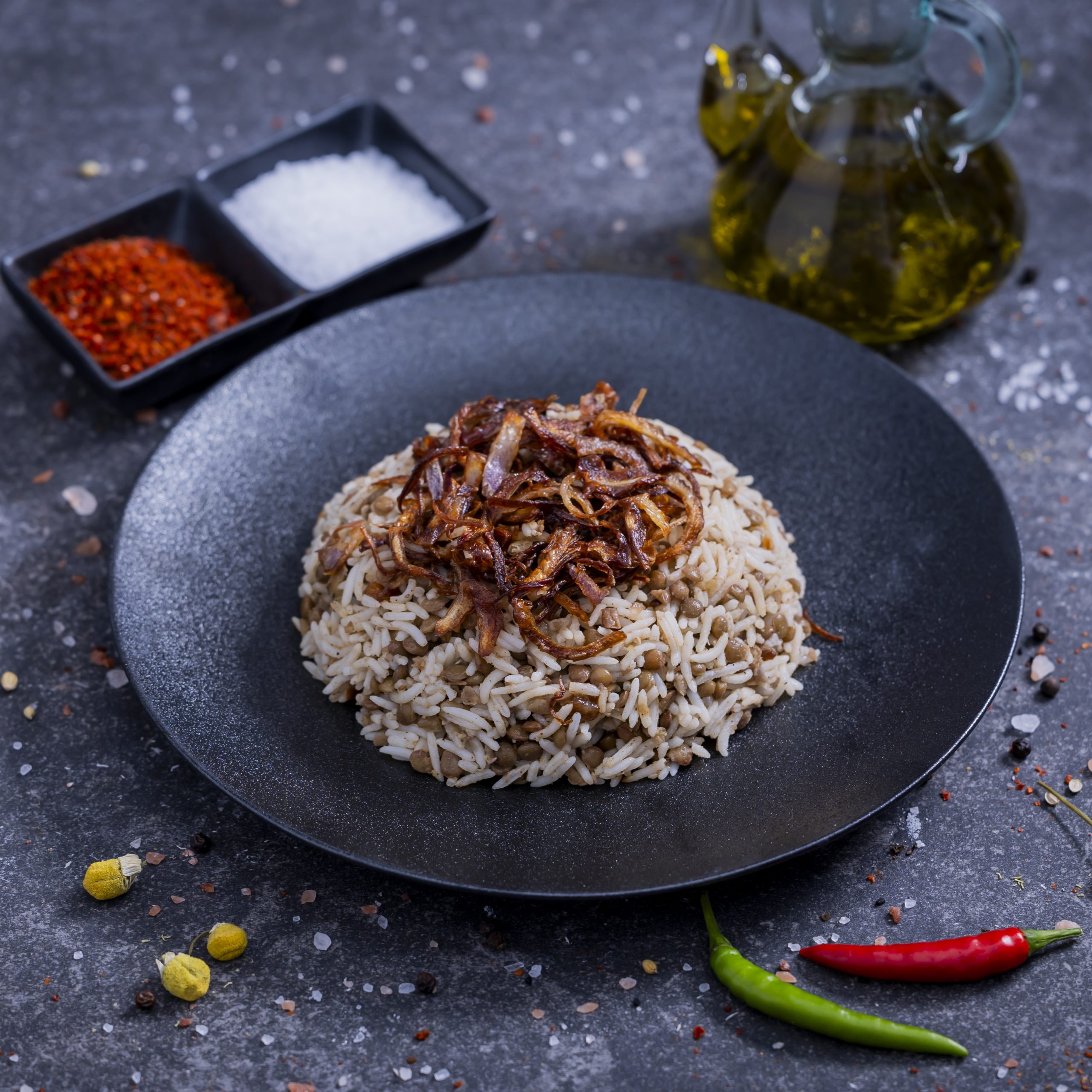Moudardara (Rice) Cold