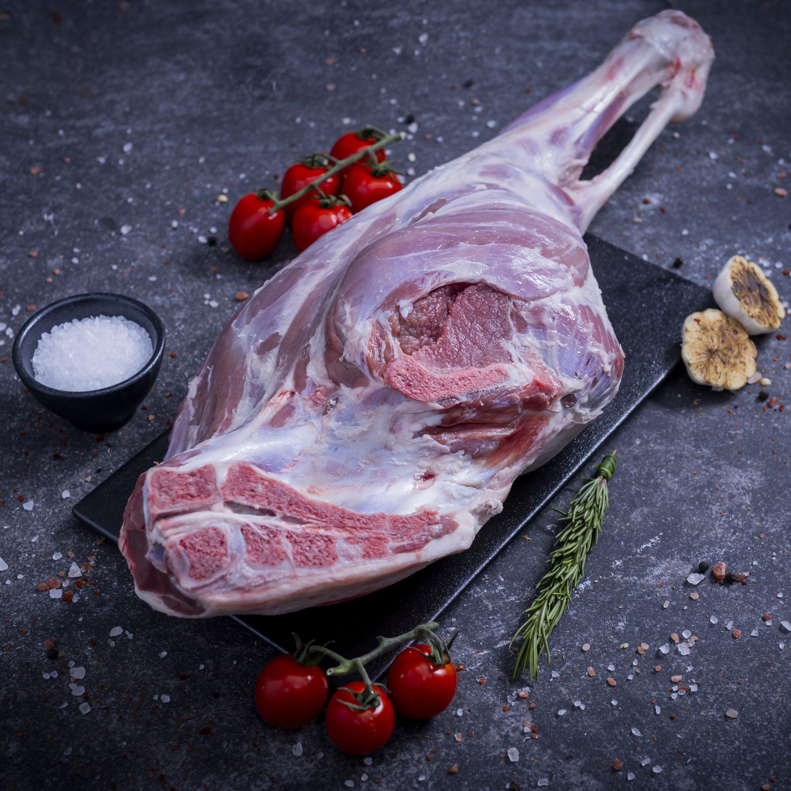 Indian Mutton Leg B/N