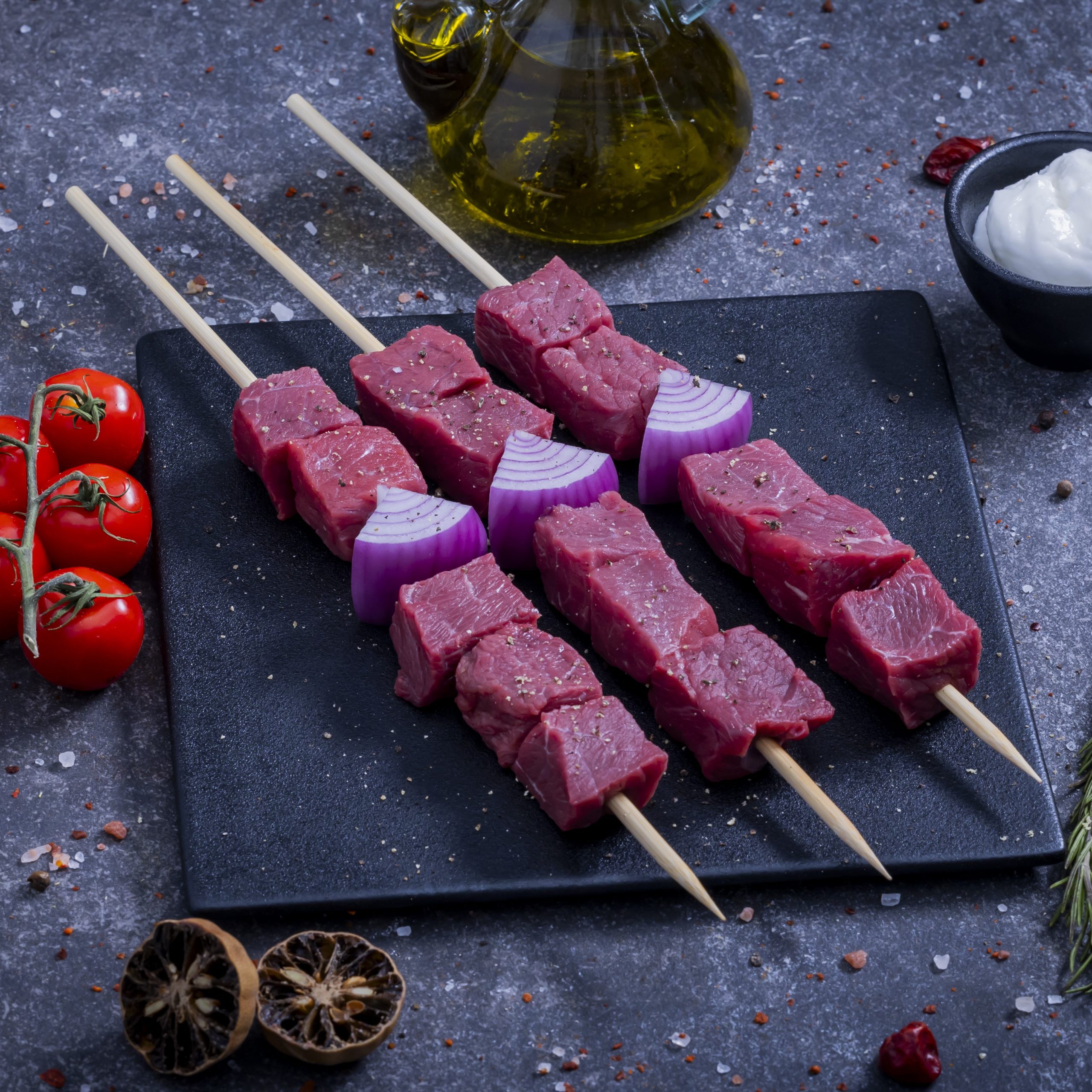 Lamb Tikka Leg Skewers