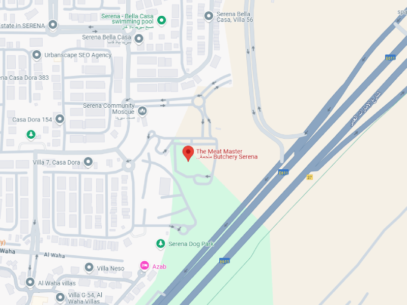 The Meat Master Butchery Serena store location map